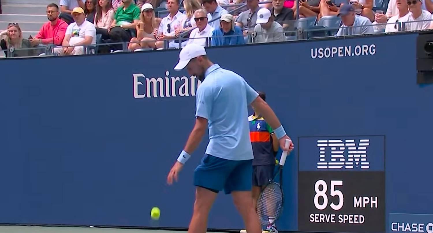 扳回一盘，德约科维奇6-3什瓦伊达将大比分扳成1-1